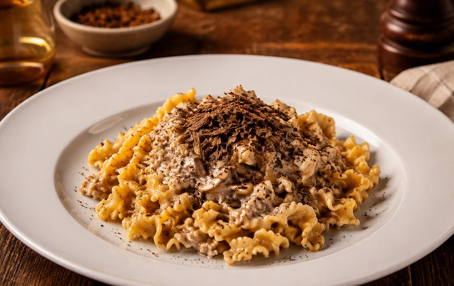 Chitarrine al tartufo